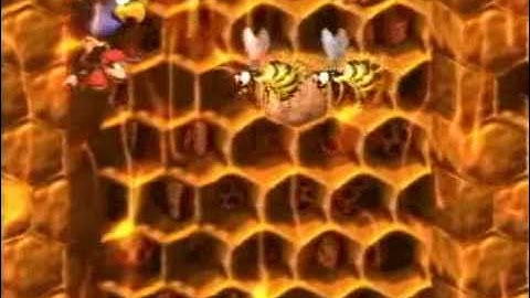 Donkey Kong Country 2 - 102% Walkthrough, Part 33 - Parrot Chute Panic