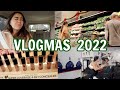 VLOGMAS 3: Classic Couples Argument, Makeup Shopping at the Mall, Groceries + Workout with Us!