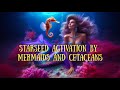 Starseed activation by mermaids and cetaceans. Awake your soul with magical water beings