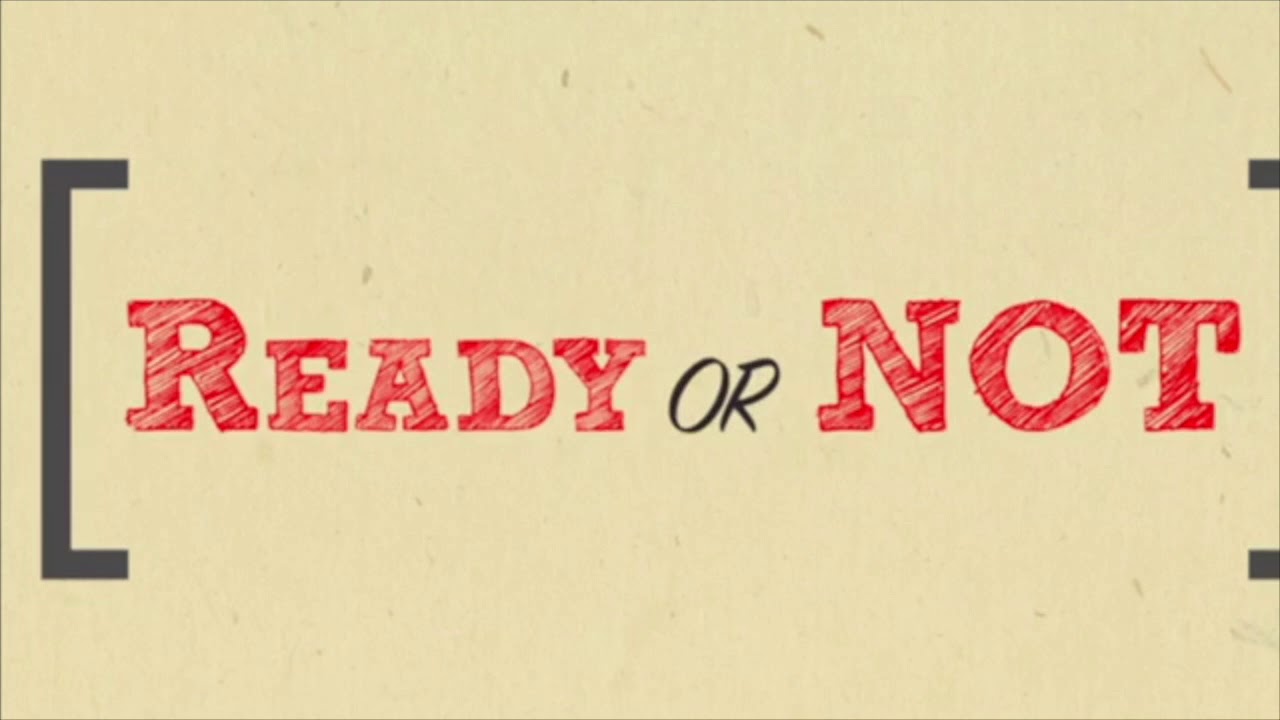 Ready or not язык. Надпись arc4i. Реди ор нот лого. Ready or not here i come. Ready or not PNG.