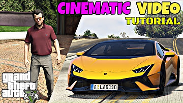 How To Make Cinematic Videos In Gta 5 With Rockstar Editor [PART-1] हिंदी में