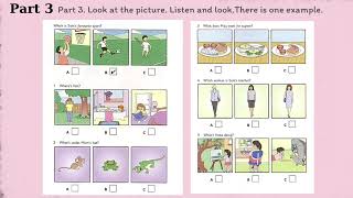 # 18 Luyện nghe Tiếng Anh 🎧| Cambridge Starters 6-Test 3