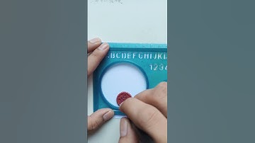 drawing a spirograph using a rotary ruler is fun #easydrawing #painting #drawing #spirograph