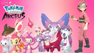 ♡Cozy Streamer♡ | FOUND SHINY GOLBAT | Massive Mass Outbreaks | Pokémon Legends Arceus
