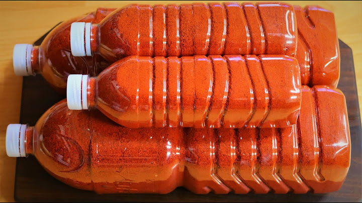 1년이 지나도 색과 맛이 그대로!! 고춧가루 보관법 이렇게 해보세요.