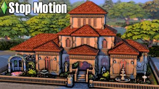 Gothic Library Sims 4 Stop Motion Build No Cc