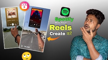 Instagram Spotify Music player Reels Video Editing | viral Spotify reels editing kaise kare