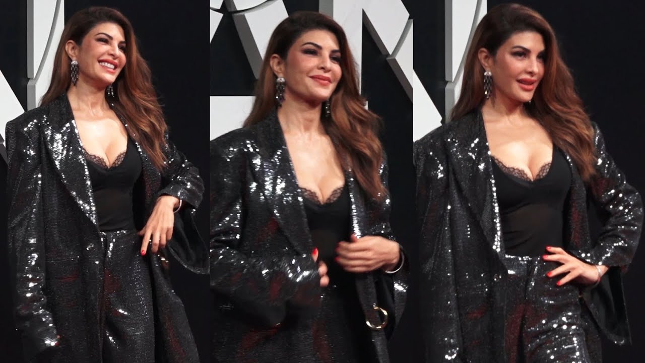 The Gray Man Premiere: Jacqueline Fernandez-Alaya F cast their black magic;  Babil Khan poses for shutterbugs on red carpet