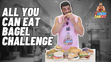 ALL YOU CAN EAT BAGEL CHALLENGE - DANS BAGELS - TROPHY CLUB, TX