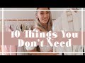 10 THINGS YOU DON'T NEED IN YOUR WARDROBE // Fashion Mumblr