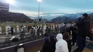 Weber state football game. The 6th touchdown