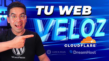 WEB MÁS RÁPIDA con CDN 🔥 Cómo Conectar CloudFlare con DreamHost ✅