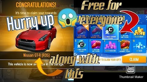 || HURRY UP || 😱Get Free (C Class) Direct Upgrades 🤑 #asphalt8