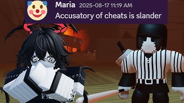 Catching a Competitive Forsaken Player HACKING | Roblox Forsaken