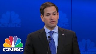 Rubio: Democrats Have Ultimate Super PAC, The Mainstream Media | GOP Debate | CNBC