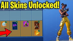 buying all 100 tiers season 8 battle pass all items unlocked fortnite battle royale duration 11 14 - all items in fortnite battle royale