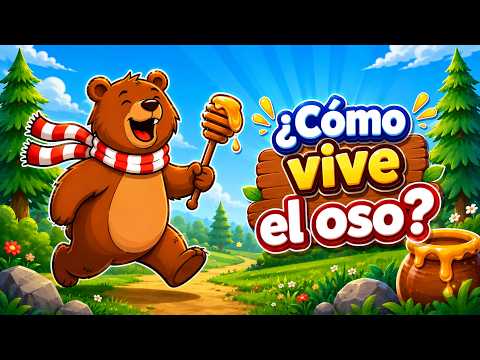 ¿Cómo vive el oso? 🐻 | Datos y curiosidades sobre el oso para niños | Mundo Animal