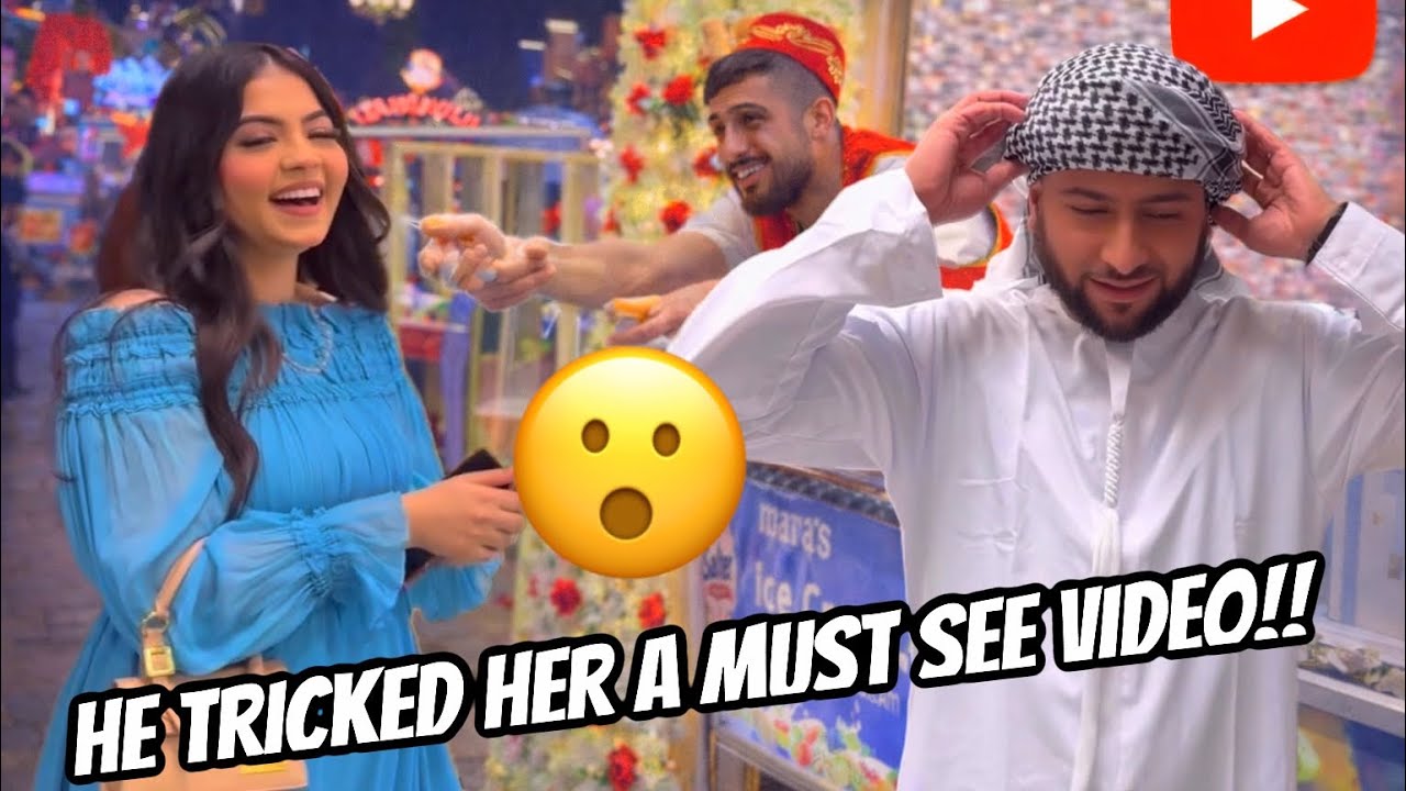ME AND MY WIFE GOT TRICKED IN GLOBAL VILLAGE | ANMOLS FIRST TIME AT GLOBAL VILLAGE!! 👀