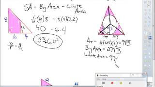 McDougal Littell Geometry Chapter 11 Review # 25