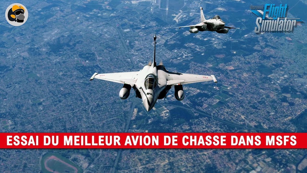 Essai du Rafale de CJ Simulations, le meilleur avion de chasse dans — free download