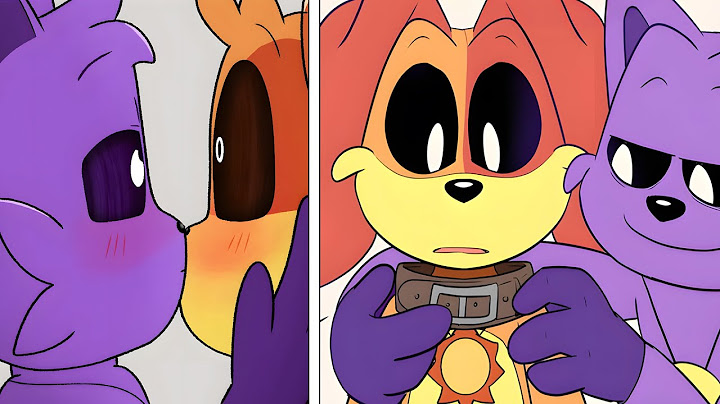 CatNap and DogDay Playful Encounter Turned Into a Game | Poppy Playtime Chapter 4 | Comic Dub