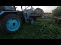 Первый покос 2020.Собираем тюки с луга