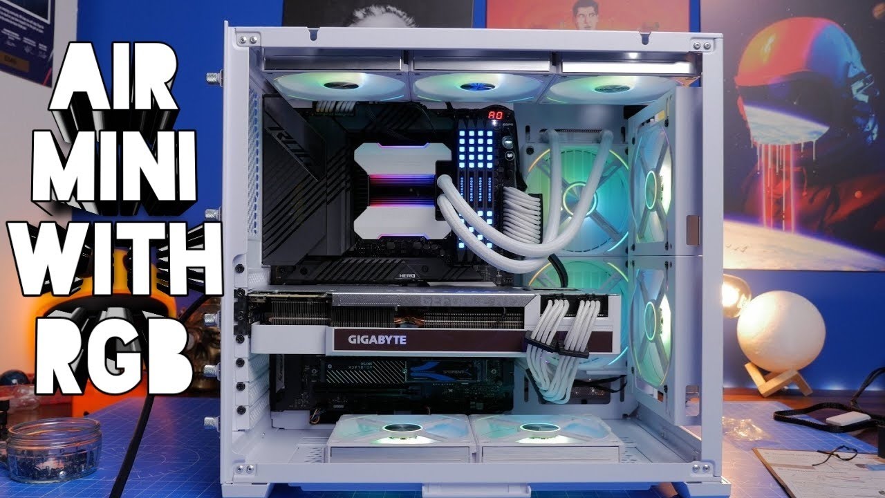 Lian Li O11 Air Mini build with Uni AL120s and Phanteks 240MPH cooler ...