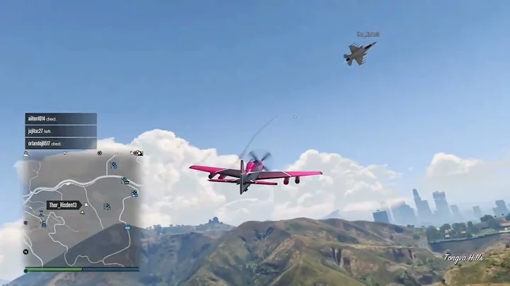 The Typical GTA Low IQ Lazer Griefer...