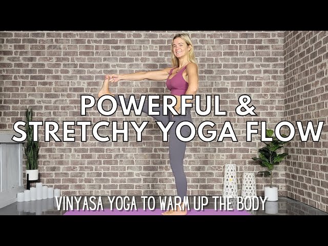 Stretchy Power Yoga to Warm Up the Body