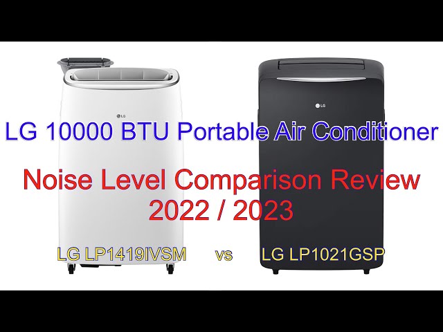 LG 10,000 BTU Dual Inverter Smart Wi-Fi Portable Air Conditioner - White