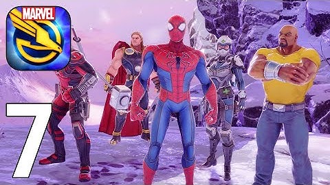 MARVEL Strike Force Gameplay Walkthrough Part 7 - Campaign Mission [iOS/Android Games]