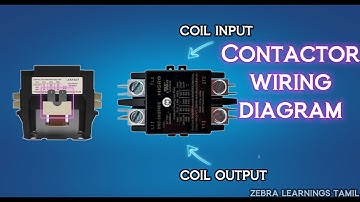 Contactor Wiring Diagram | Animation | HVAC | Electrical