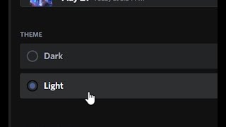 Discord light mode but dark.