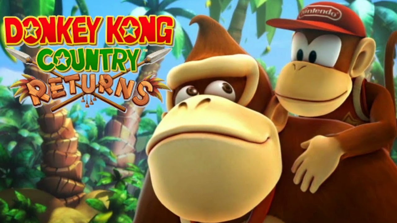  Update Donkey Kong Country Returns - Full Game Co-op Walkthrough
