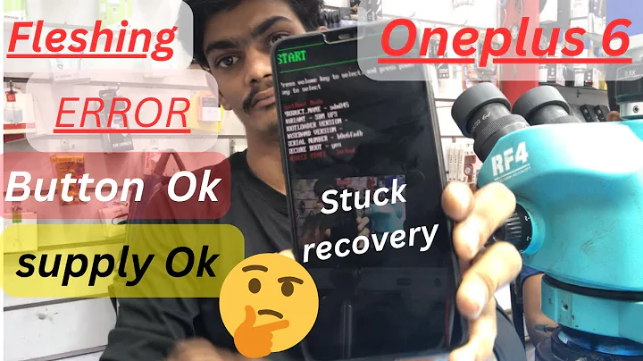 Oneplus 6 Stuck Recovery Logo Solution. @cell_fixer