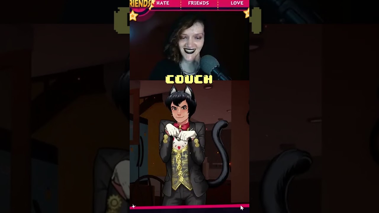 Get that yarn, kitty! 🧶 #twitch #voiceactor #dateeverythinggame #viral