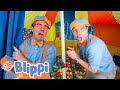 Fort Building Frenzy: Blippi &amp; Meekah&#39;s Mega Masterpiece! 🏰😄 | BLIPPI| Kids TV Shows