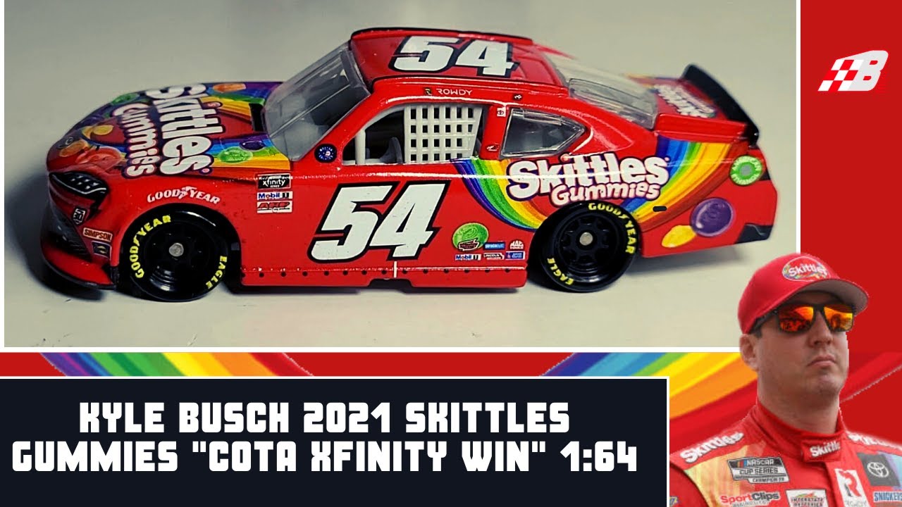 NASCAR AUTHENTICS DIE-CAST REVIEW** Kyle Busch 2021 Skittles