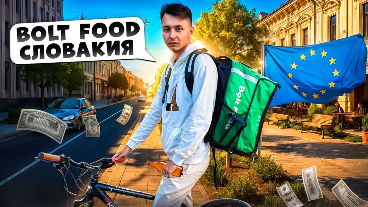 Жизнь в Словакии, работа у Bolt проблемы в Братиславе,документы и сдача бутылок