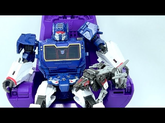 Transformers Studio Series Bumblebee Movie Soundwave & Ravage Chefatron Review class=