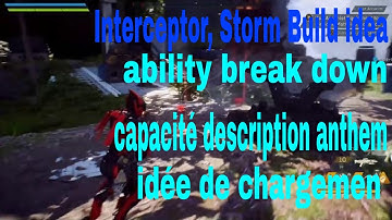 Anthem new: Interceptor, Storm build break down and idea, demo and load details.