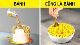 Trang trí bánh và kẹo lạ lùng