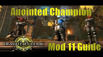 Neverwinter - Cleric - Anointed Champion PvE Build (Buff/Debuff) - Mod 10.5