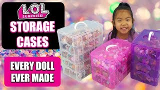 LOL Surprise Storage Case | How I Store My Complete LOL Doll Collection | #CollectLOL