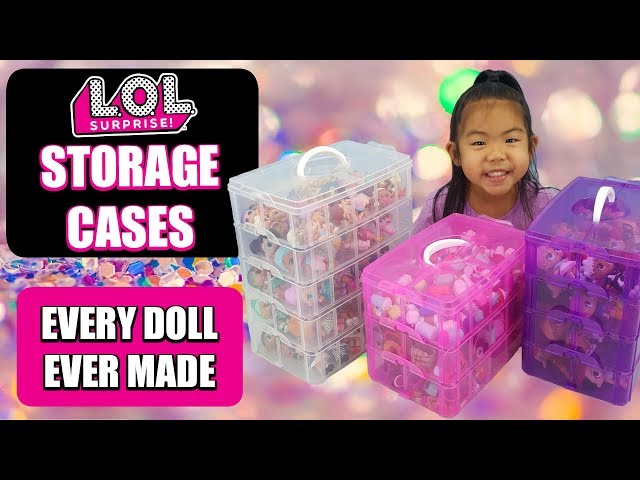 LOL Surprise Storage Case, How I Store My Complete LOL Doll Collection