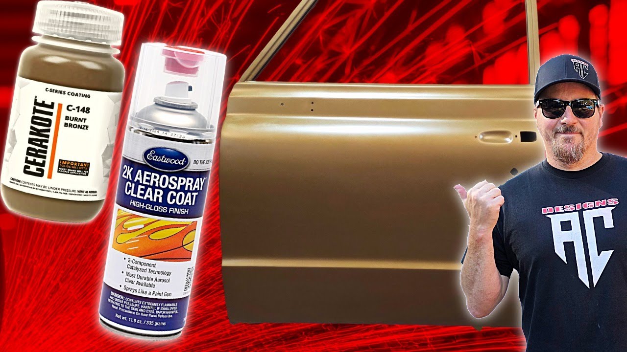 Что произойдет, если нанести двухкомпонентное прозрачное покрытие поверх покрытия CERAKOTE цвета ...
