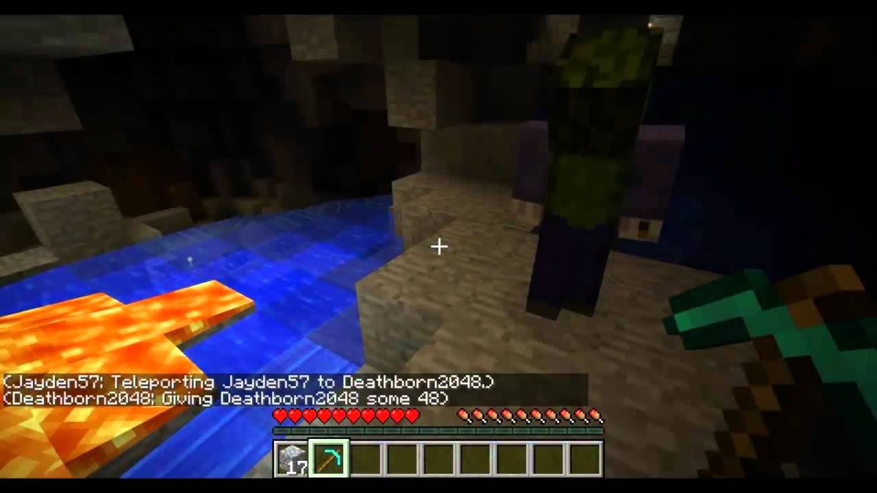 Zum 1. mal in Minecraft mit ein paar Spinnern xD - YouTube