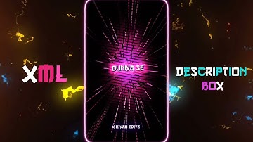 NEW TREND ATTITUDE XML 👿😉 ALIGHT MOTION NEW XML 😽@XRIYANEDITZ #crazy_editor_bd