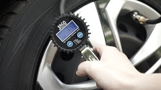 FlowPro™ Digital Tire Inflator Gauge by JACO | Best Overall Tire Pressure Inflator Tool