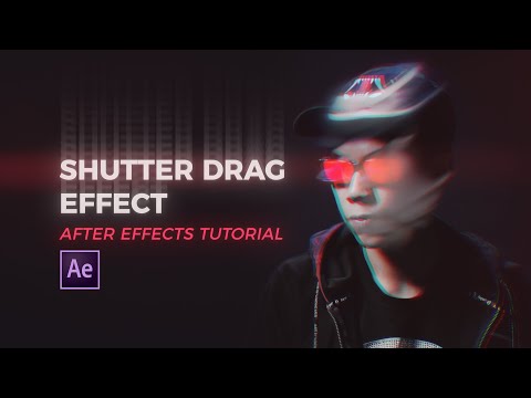 Shutter Drag Effect | After Effects Tutorial